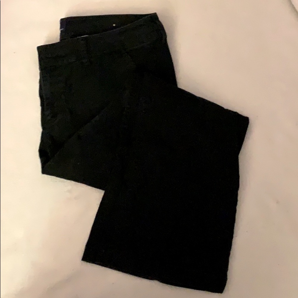 American Eagle Black Kick Boot Pants